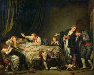 The Punished Son, 1778 by Jean Baptiste Greuze